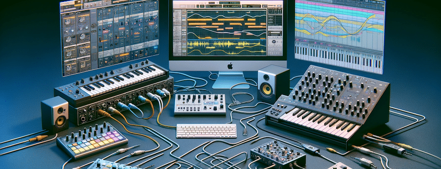 la norme midi permet d'interconnecter tous les appareils et instruments électroniques du studio
