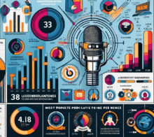 Podcast infographies 2023